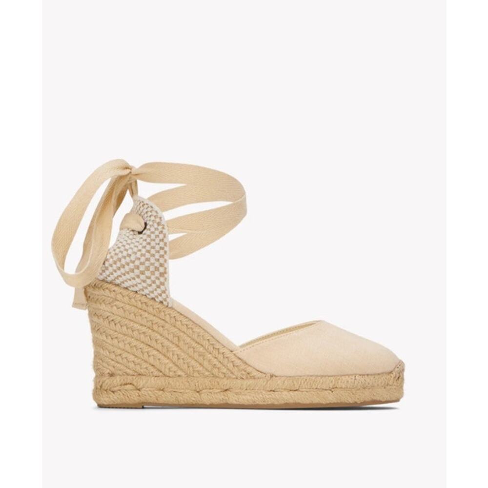 NWOB Soludos The Marseille Platform Wedge Espadrille Size Women's 7.5 - Picture 2 of 10
